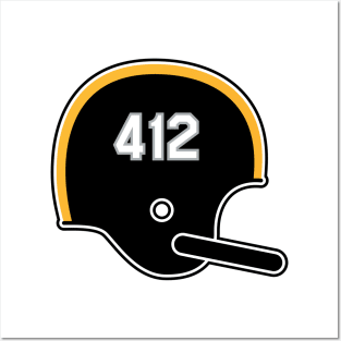 Pittsburgh Steelers 412 Helmet Posters and Art